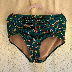 Kortni Jeane extra high waisted swim bottoms